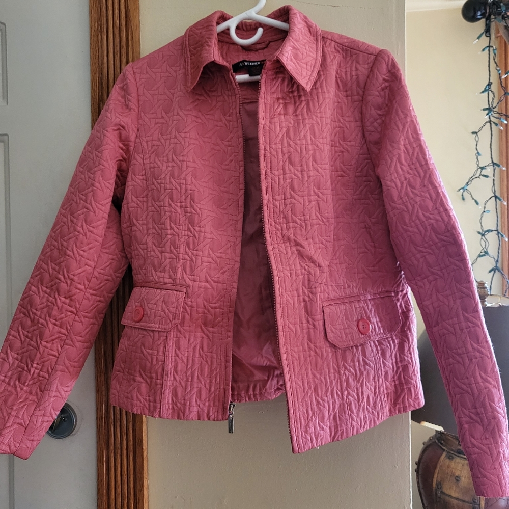 Pink vintage weathertamer blazer